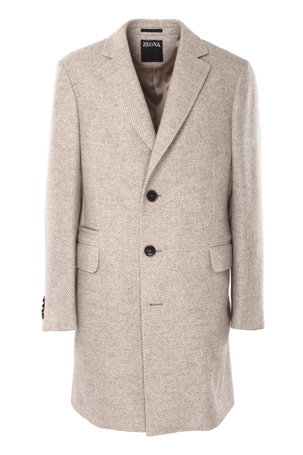 shop ZEGNA Saldi Cappotto: Zegna cappotto in lana e cashmere. 
Vestibilità over
Cappotto sartoriale.
Doppiopetto.
Spacco singolo.
Rever classici.
Chiusura con bottoni.
Tasche a patta e
tasche laterali a filetto.
Modello sfoderato.
Composizione: 97% lana, 3% cashmere. 
Made in Svizzera.. 898704A8 4DG2G0-214 number 690172